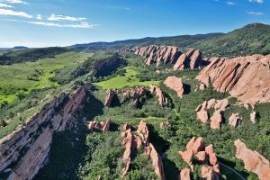 Arrowhead Rocks And Prairie